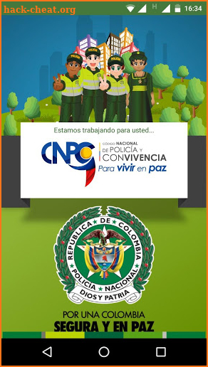 Código Nacional de Policía y Convivencia screenshot