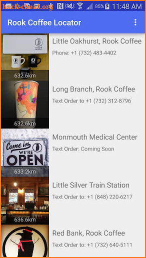 Coffee Locator - Rook screenshot