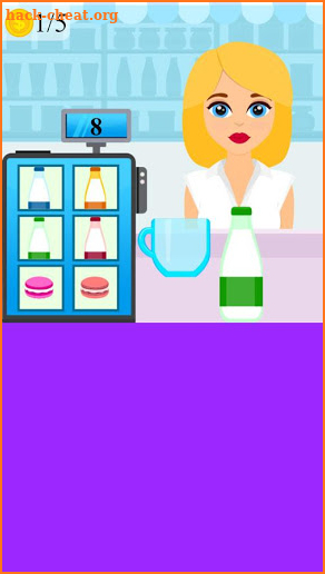 coffee machine maker game screenshot