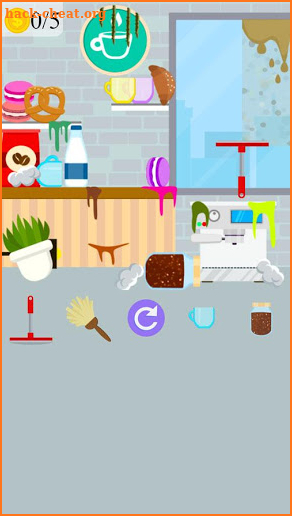 coffee machine maker game screenshot