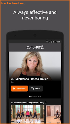 Coffeyfit screenshot