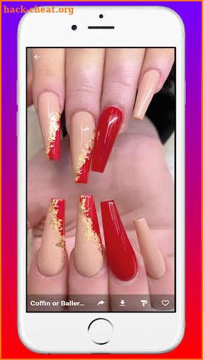 Coffin Acrylic Nails~Gel Nails screenshot