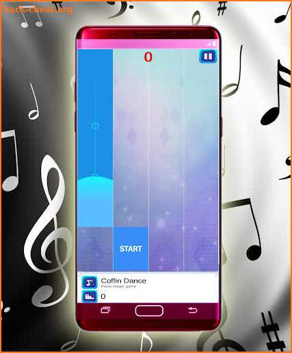 Coffin Dance On Piano Tap screenshot