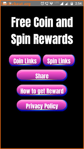 Coin and Spin Rewards screenshot