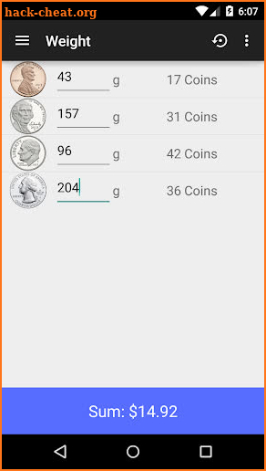 Coin Counter screenshot