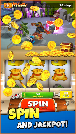 Coin Dragon Master - AFK Slot RPG screenshot