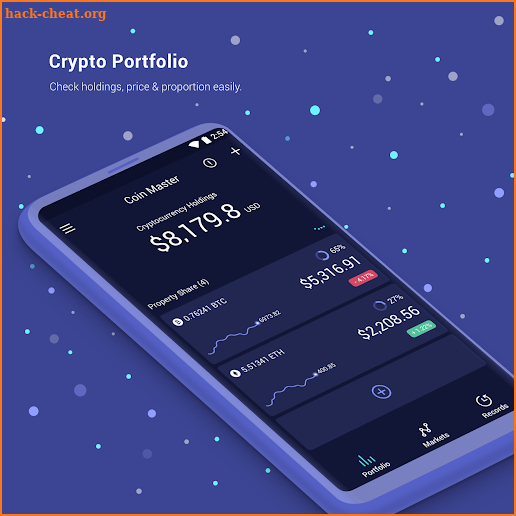 Coin Master - Bitcoin, Altcoin Portfolio screenshot