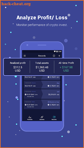 Coin Master - Bitcoin, Altcoin Portfolio screenshot