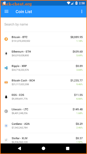 Coinbuddy screenshot