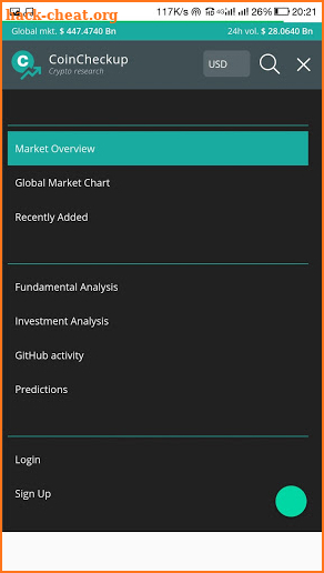 coincheckup screenshot