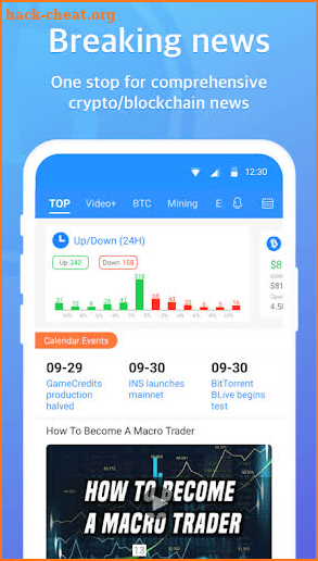 CoinMoon - Bitcoin & Crypto Tracker, Alert, News screenshot