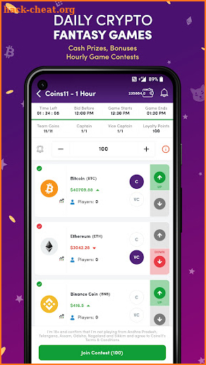 Coins11 – Crypto Fantasy Game screenshot