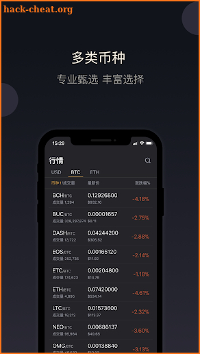 Coinsuper screenshot