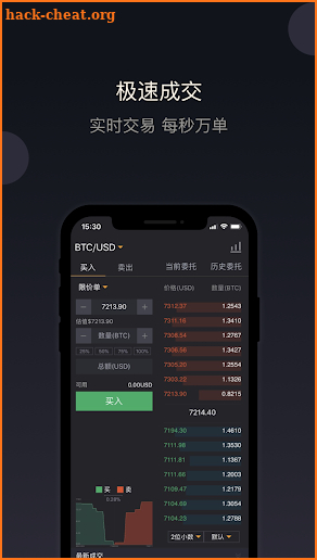 Coinsuper screenshot