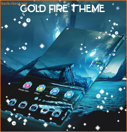 Cold Fire Theme screenshot