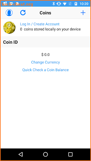 Cold Storage Coins screenshot