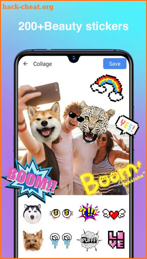 Collage Maker Blur - Photo Frame Collage Gird screenshot