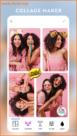 Collage Maker Photo Editor App screenshot