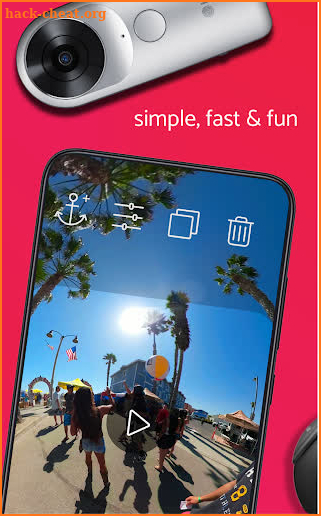 Collect - 360° Video OverCapture & Editor screenshot