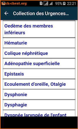 Collection des Urgences Médicales 2018 screenshot