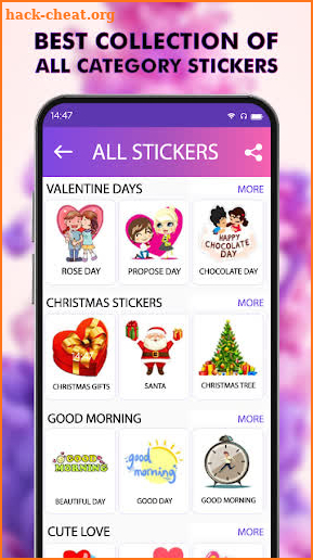 Collection WASticker screenshot