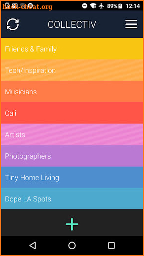 Collectiv App screenshot