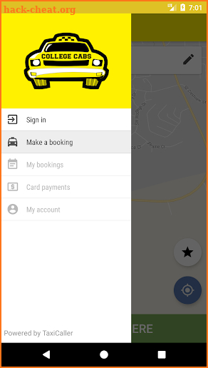 College Cabs Pullman screenshot