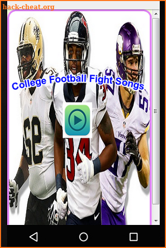 College Football Fight Songs screenshot