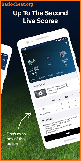 College Football Live: Live scores, stats & news screenshot