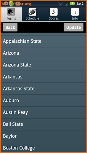 College Football Radio &Scores screenshot