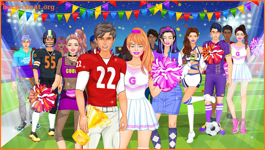 College Sport Team Makeover screenshot