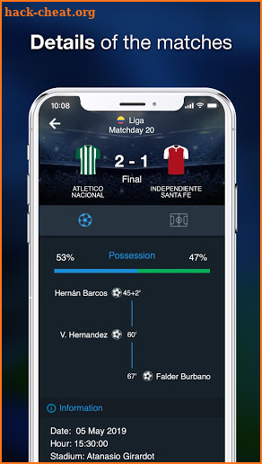 Colombian Football screenshot