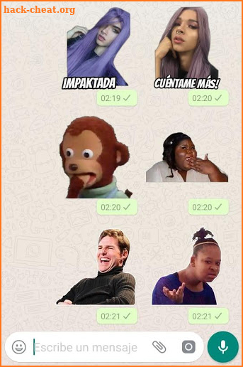 Colombian stickers for WhatsApp screenshot