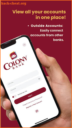 Colony Bank Mobile Banking screenshot