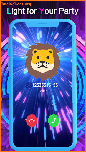 Color AR Call Flash -LED Call Screen Themes screenshot