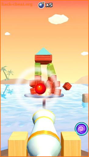 Color ball blast：merge tank and knock down blocks screenshot