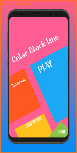 Color Block Line screenshot