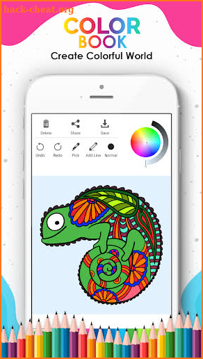 Color Book, Coloring Book & Drawing Book screenshot