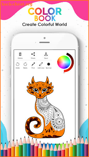 Color Book, Coloring Book & Drawing Book screenshot