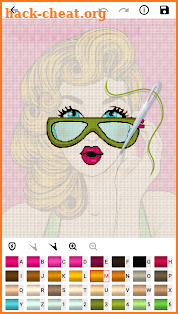 Color by Letter : Cross Stitch Joy screenshot