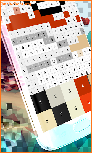 Color by number - Blocky screenshot