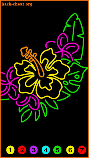 Color By Number Doodle Art - Adult Coloring Pages screenshot