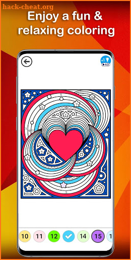 Color By Number : Free Coloring Book - Drawing App screenshot