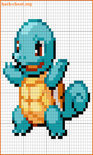 Color By Number Sandbox Coloring Poké screenshot