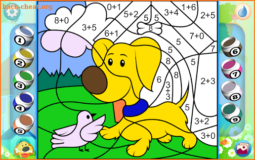 Color by Numbers - Dogs screenshot