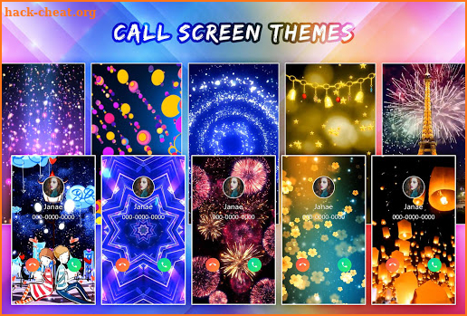 Color Call Flash- Call Screen, Color Phone Flash screenshot