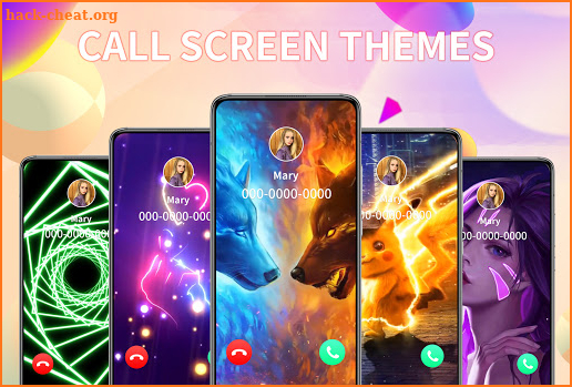 Color Call Flash - Call Screen Theme, Color Phone screenshot