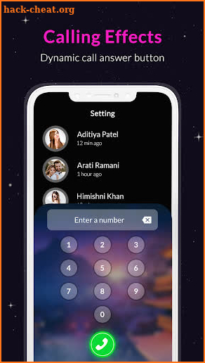 Color Call Screen Call Themes screenshot