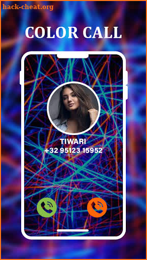 Color Call Screen-Caller Phone screenshot