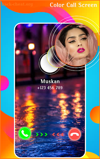 Color Call Screen - Personalise Call Theme screenshot
